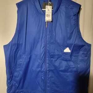 Adidas Puffer Vest Semi Lucid Blue HN1931 Size XL